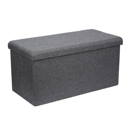 Puff Tela Orange Lotus 2 Cuerpos Gris Modelo Lotus 2 Cuerpo Tela