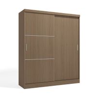 Ropero Roma Orange Nature 2 Puertas Corredizas 2 Cajones 2 Repisas Marrón