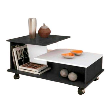 Mesa de Centro Deco Home Yop Negro de 70x35x45cm