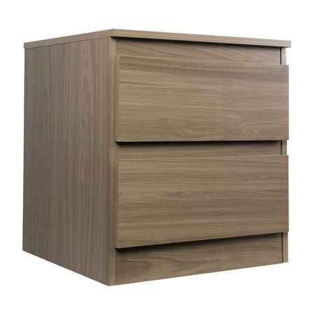 Velador Roma Nature Orange 2 Cajones sin Tirador de Orange