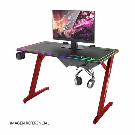 Escritorio Gamer Odin Fibra de Carbono Negro