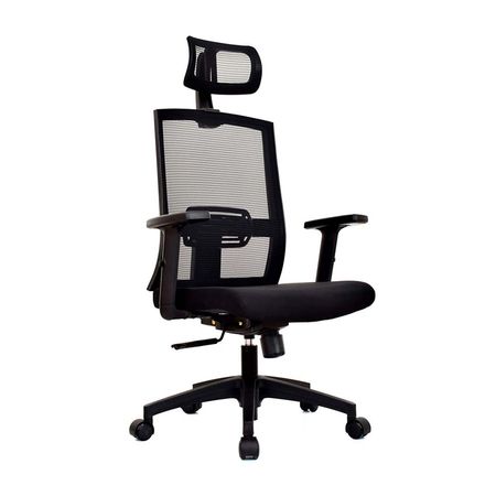 Silla de Oficina Ergonomica Monk Synchro Negro Alta Bonno