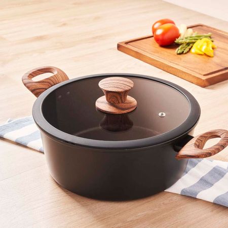 Olla antiadherente premium 24cm Orange