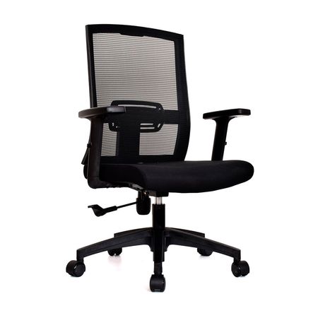Silla de Oficina Ergonómica Monk Negro Bonno