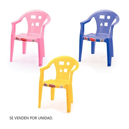 Silla educativa figuras geométricas Polinplast