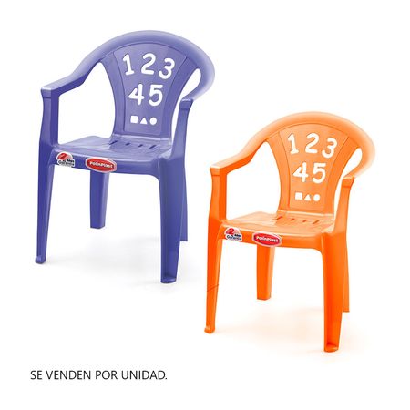 Silla educativa New 123 Polinplast