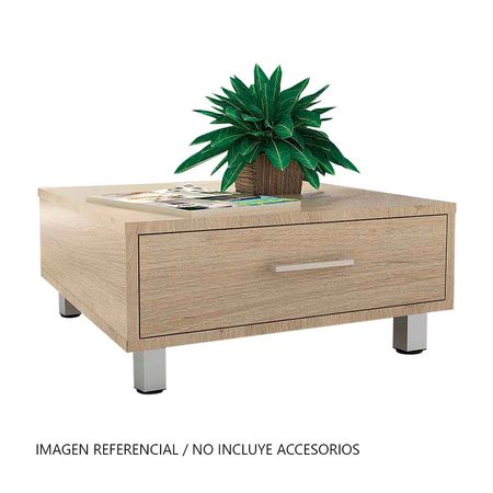 Mesa de Centro Melamina Tuhome Modelo Beijing Nature