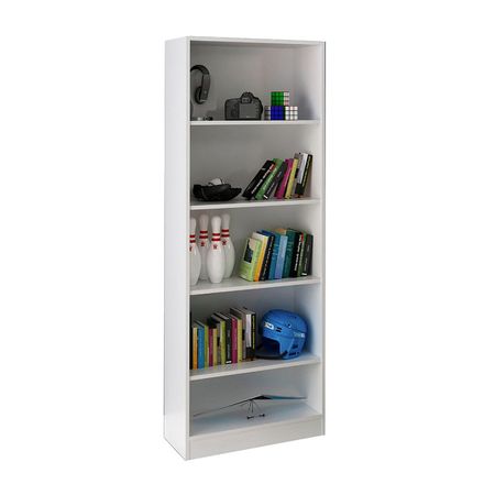 Biblioteca Melamina Blanco Bonno Cork de 160cm