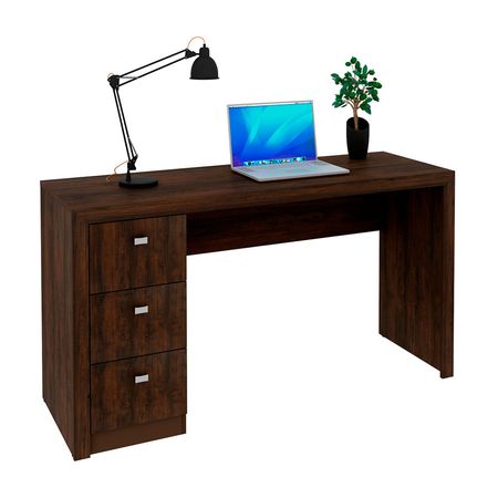 Escritorio Melamina Carson Rústico Bonno