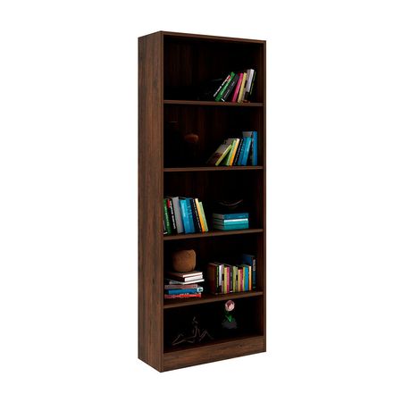 Biblioteca Melamina Bonno Cork Marrón 160cm