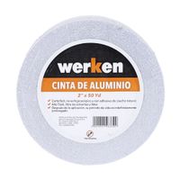 Cinta para Ductos Aluminio 2""*50yd 45.72M Werken