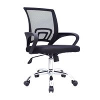 Silla de Oficina Giratoria Atlantis Eco Negro Bonno