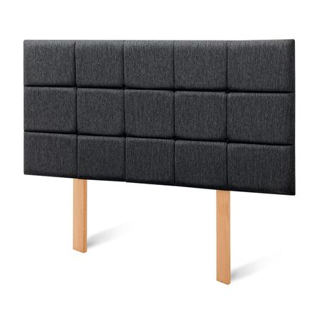 Cabecera Paraíso Blocks Queen Gris