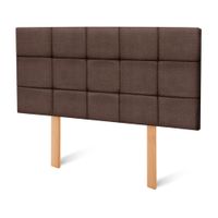 Cabecera Paraíso Blocks Queen Chocolate