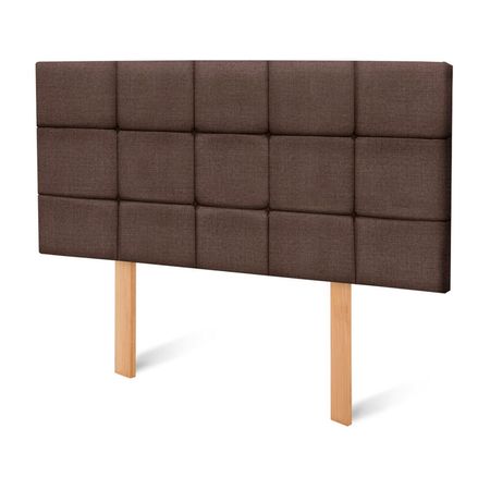 Cabecera Paraíso Blocks Queen Chocolate