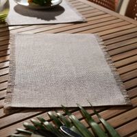 Individual rectangular Gris Claro 45x30 Orange