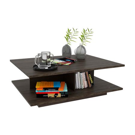 Mesa de Centro Tuhome Bengali Melamina Coñac de 100cm