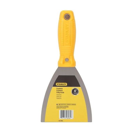 Espátula de acero con mango plástico 4