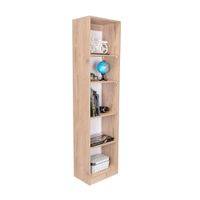 Estante Melamina Macadamia HOME Tuhome