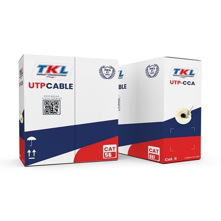 Cable UTP Cat 6 4x23awg Azul TKL - Venta por metro lineal