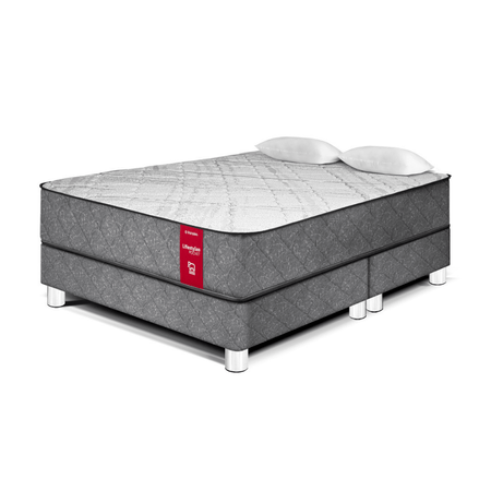 Cama Paraíso Lifestyles Pocket Queen Plata