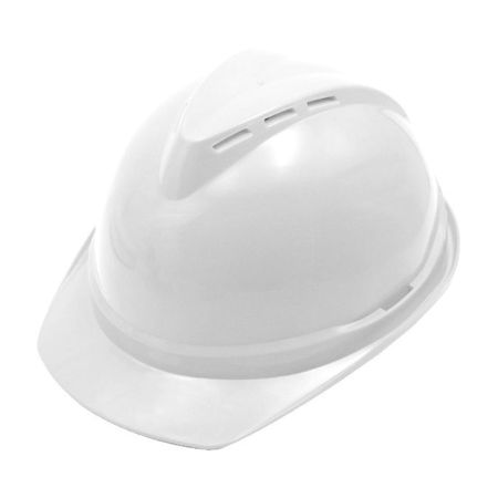 Casco de Seguridad Werken Modelo HM90003 Blanco Estilo V con Ventilación