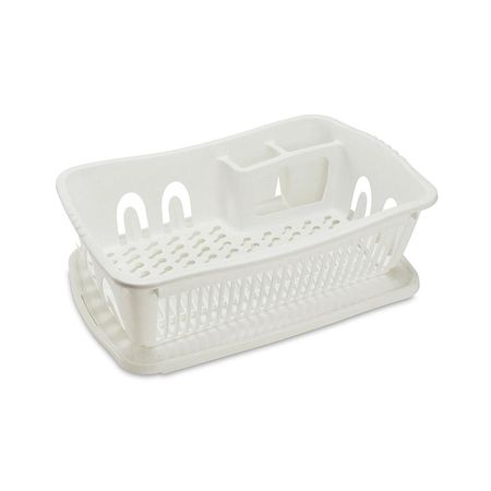 Escurridor plástico para 24 piezas blanco Basa