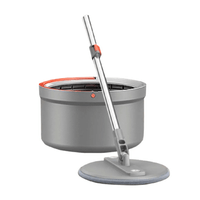 Balde Escurridor + Mopa Deluxe Orange