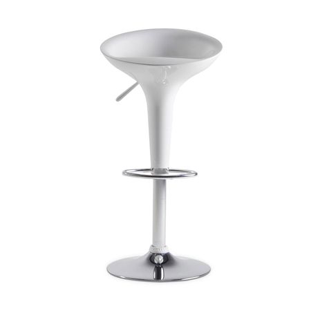 Banco de bar Milán Blanca Orange