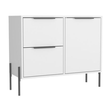 Aparador Melamina Blanco Tuhome Modelo White Collection