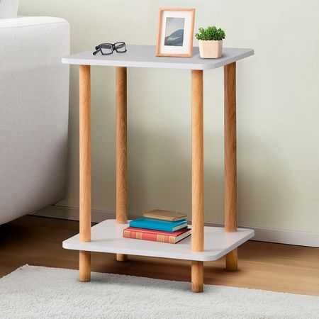 Mesa Auxiliar 2 Niveles Niza Otoño Orange