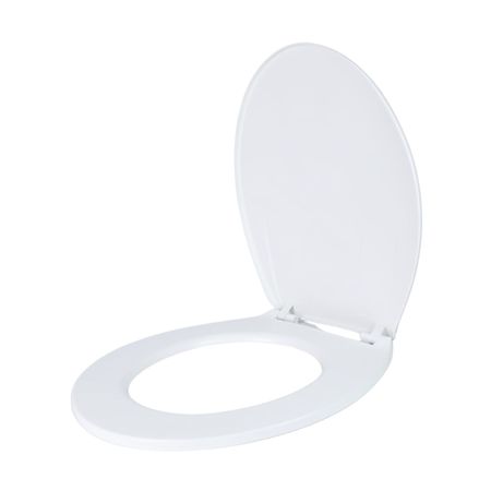 Asiento de Inodoro Redondo Eco Plástico Orange Modelo AB0001 Blanco