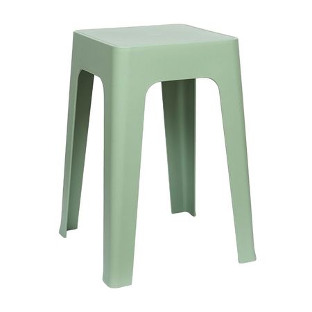 Banco Apilable Verde 28x28x47cm Orange