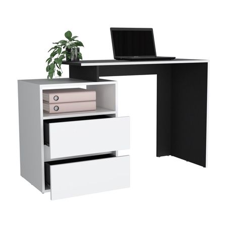 Escritorio Melamina Rookie Blanco 120cm