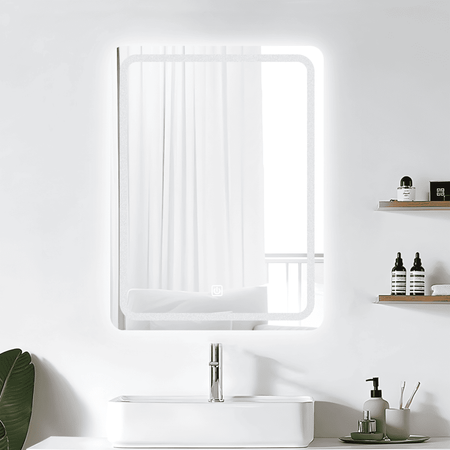 Espejo LED Orange Luz en Marco 60x80cm Biselado Frío