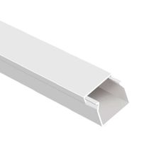 Canaleta Cerrada 25x25mm 2M Blanco Mutlusan