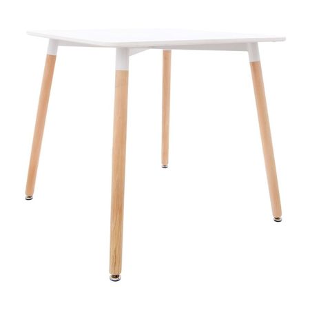 Mesa Cuadrara Square Blanca Bonno