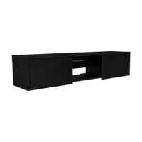 Panel de TV 65"" Gleid Melamina Wengue de 125.1cm Tuhome