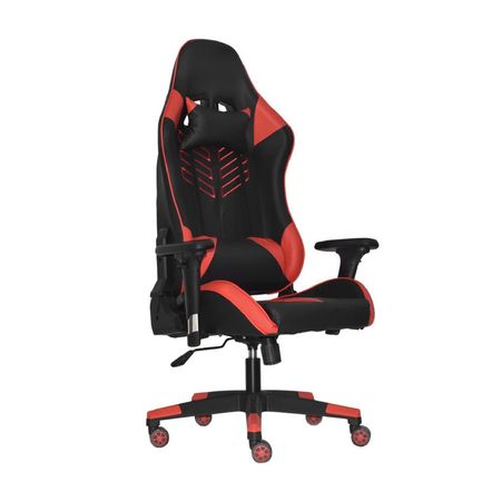 Silla Gamer Sail Negro/Rojo Reclinación 180° Bonno