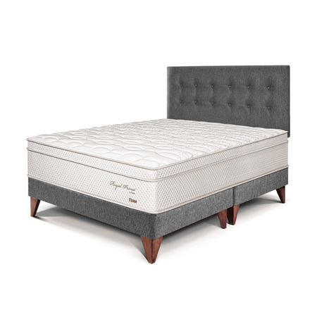 Dormitorio Europeo Royal Prince Queen Gris Paraiso