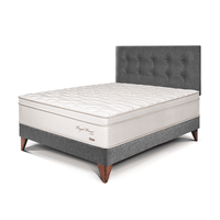 Dormitorio Europeo Royal Prince 2 plazas Gris Paraiso