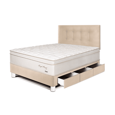 Dormitorio Paraíso Royal Prince Cajones 1.5 plazas Champagne