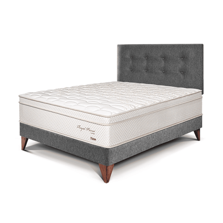 Dormitorio Europeo Royal Prince 1.5 plazas Gris Paraiso