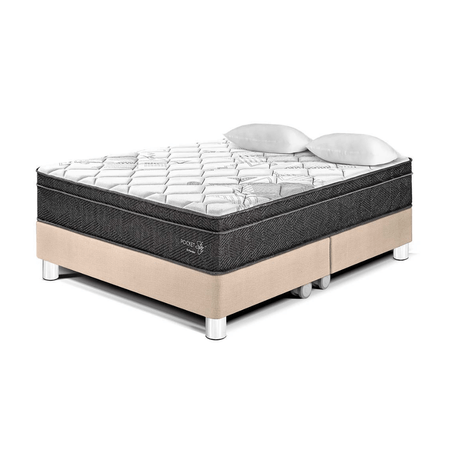 Cama Pocket Star Queen Champagne Paraiso