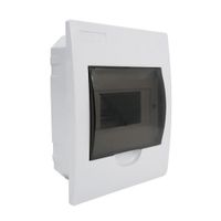 Tablero Empotrable Tkl 6 Polos de Poliestireno Blanco con Protección IP40