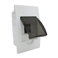 Tablero Empotrable 4 Polos Tkl Blanco Poliestireno IP40 22x13.5x8 cm