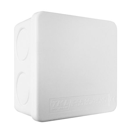 Caja de paso sin conos 8.5x8.5x5cm Tkl