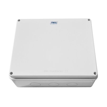 Caja de Paso PVC Tkl Modelo Sin Cono 300x250x120 Blanco