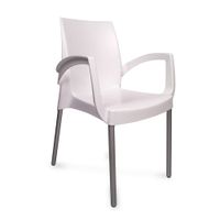 Silla Ada con brazos Blanca Reyplast