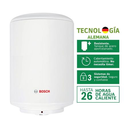 Terma Eléctrica Bosch Comfort 80L + Kit de Instalación